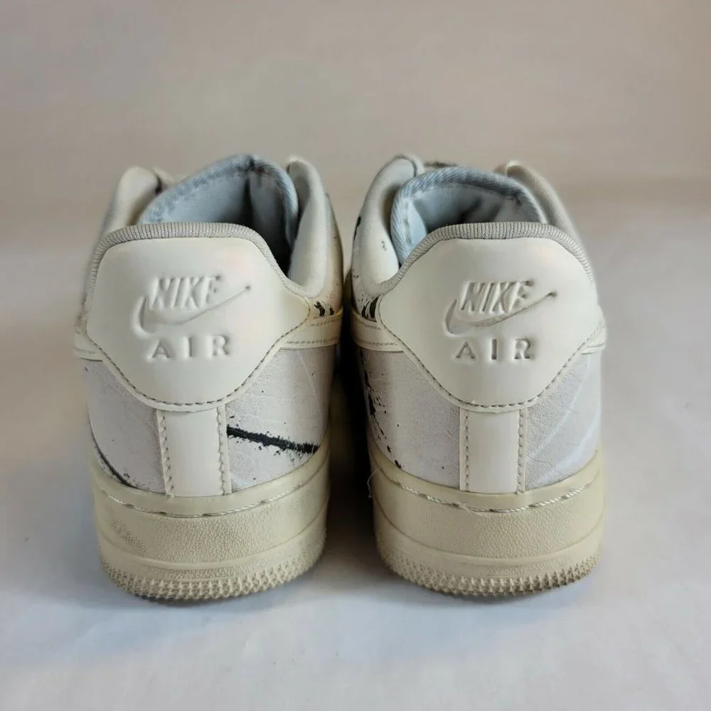 Nike Air Force 1 07 Lx Paint Splatter women size 6.5 - Picture 6 of 13